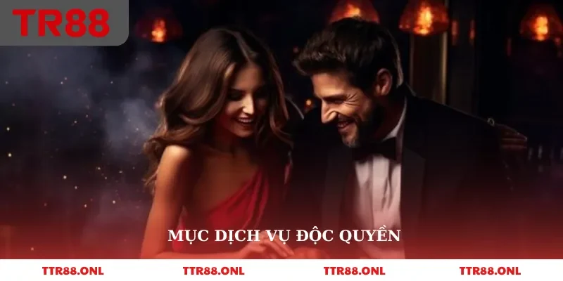 Mục dịch vụ độc quyền